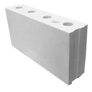 Блок силикатный пустотелый СП/115 (паз-гребень)