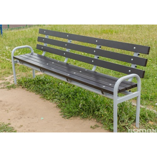 Скамья Парковая со спинкой 2000х500