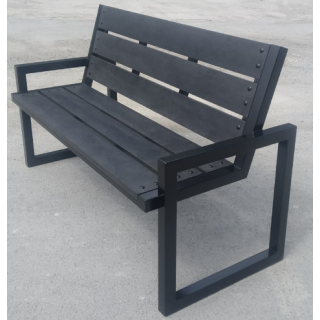 Скамья Парковая со спинкой
